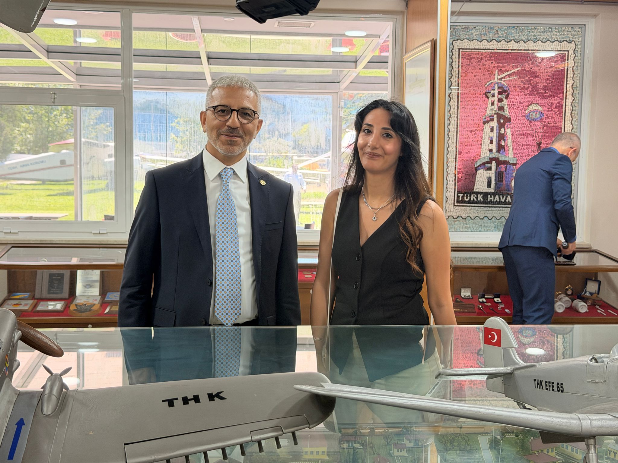 Türk Hava Kurumu Başkanı Muhabir Cansel Yıldız (2)