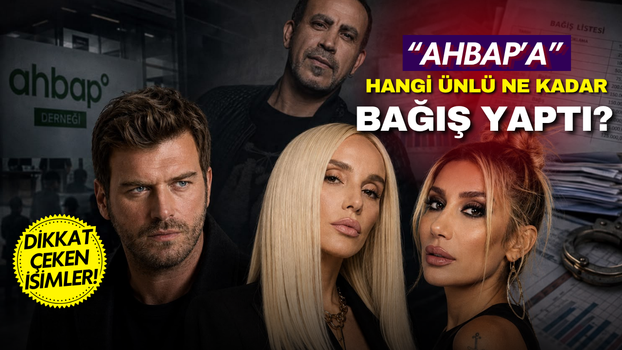 Ahbap dosyasında dikkat çeken liste! Hangi ünlü ne kadar bağış yaptı?