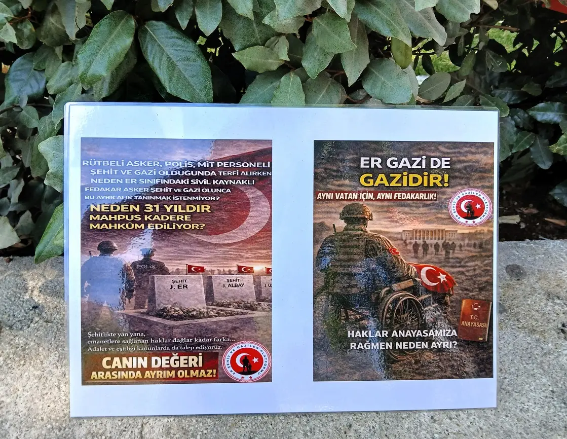 Er Şehit Ve Gaziler Platformu Üyeleri Güvenpark Oturma Eylemi (7)