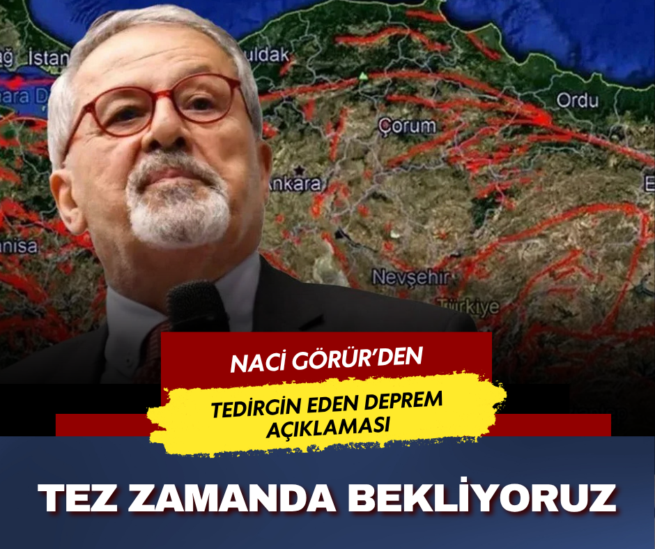 Naci Görür'den tedirgin eden deprem uyarısı: Tez zamanda bekliyoruz