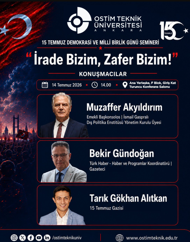 Ostim Ankara 15 Temmuz Paneli