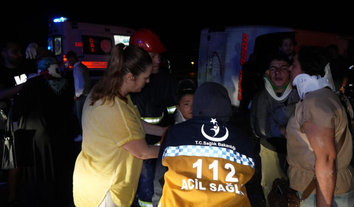 Otobüs Kaza Kırıkkale