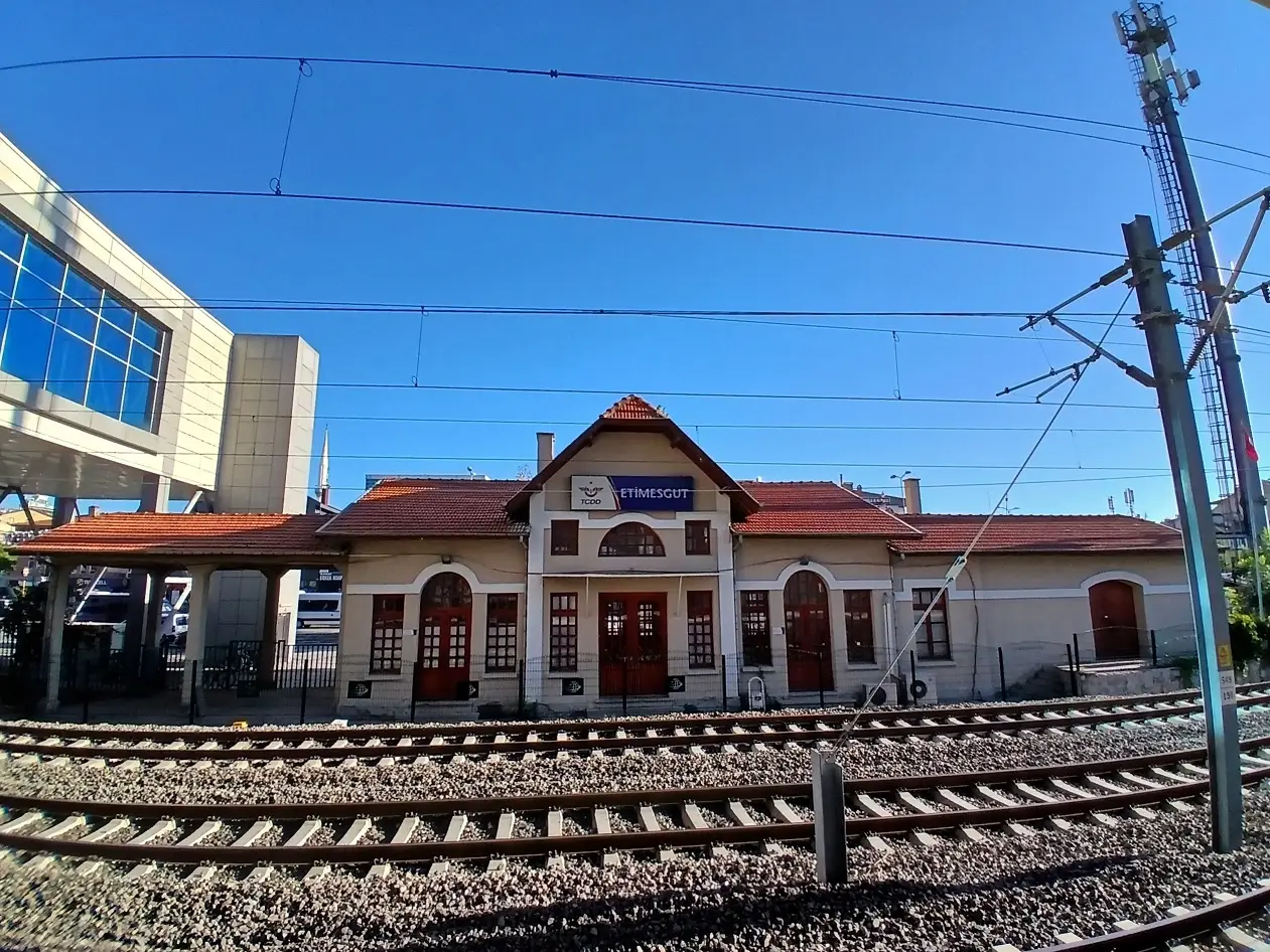 Tcdd Etimesgut Tren Istasyonu Başkentray Istasyon Caddesi Üst Geçit (1)