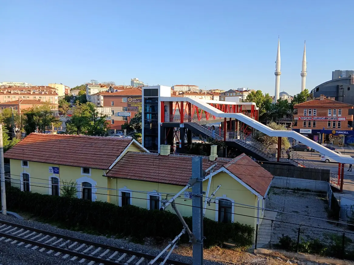 Tcdd Etimesgut Tren Istasyonu Başkentray Istasyon Caddesi Üst Geçit (6)