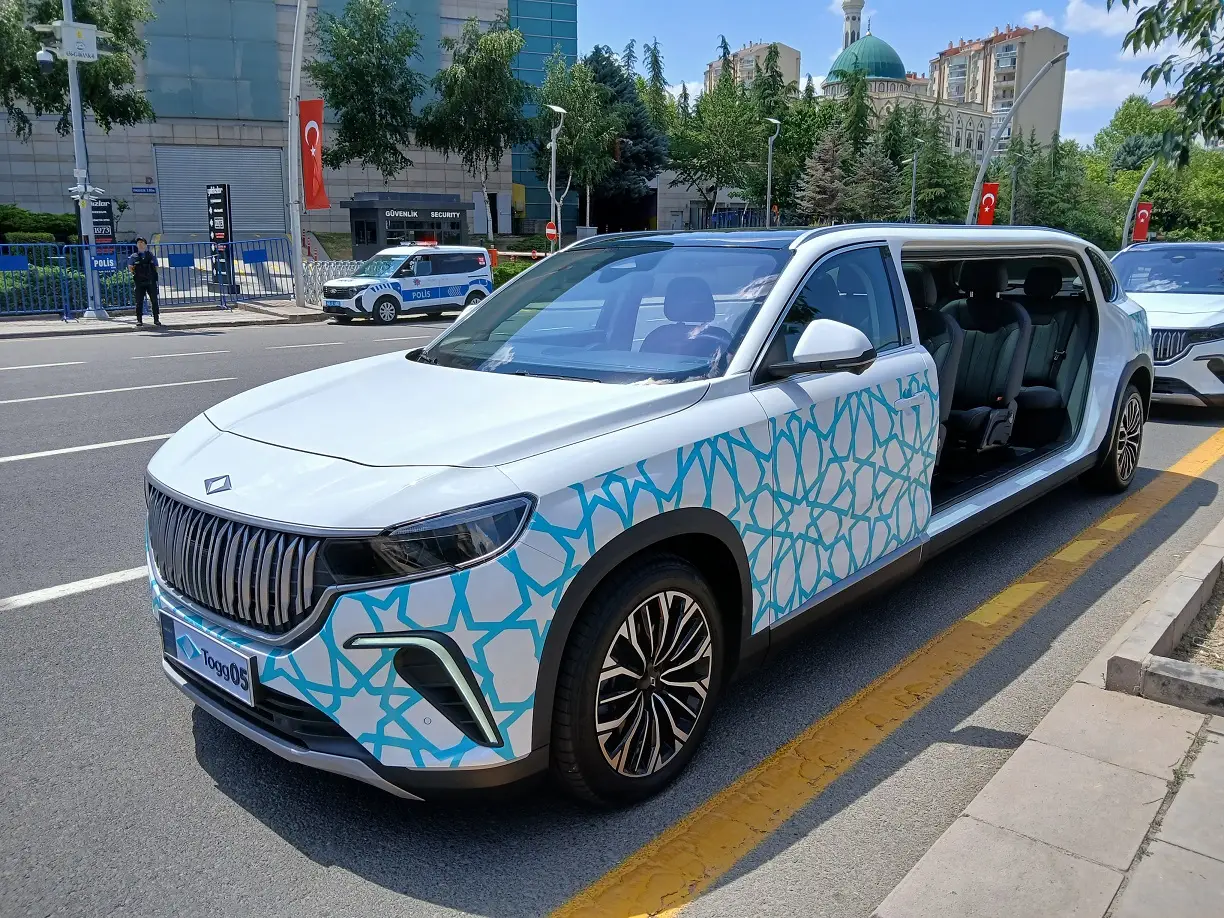 Togg T10X Limuzin Elektrikli Nato Ankara Zirvesi Ato Conhresium Protokol Ulaşım (1)