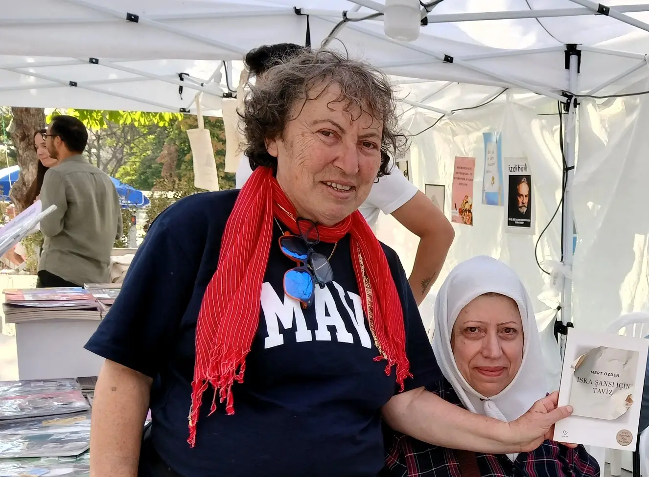 Tuna Gürsoy Iranlı Dr Dilşat Narges Ankara Dergi Festivali (2)