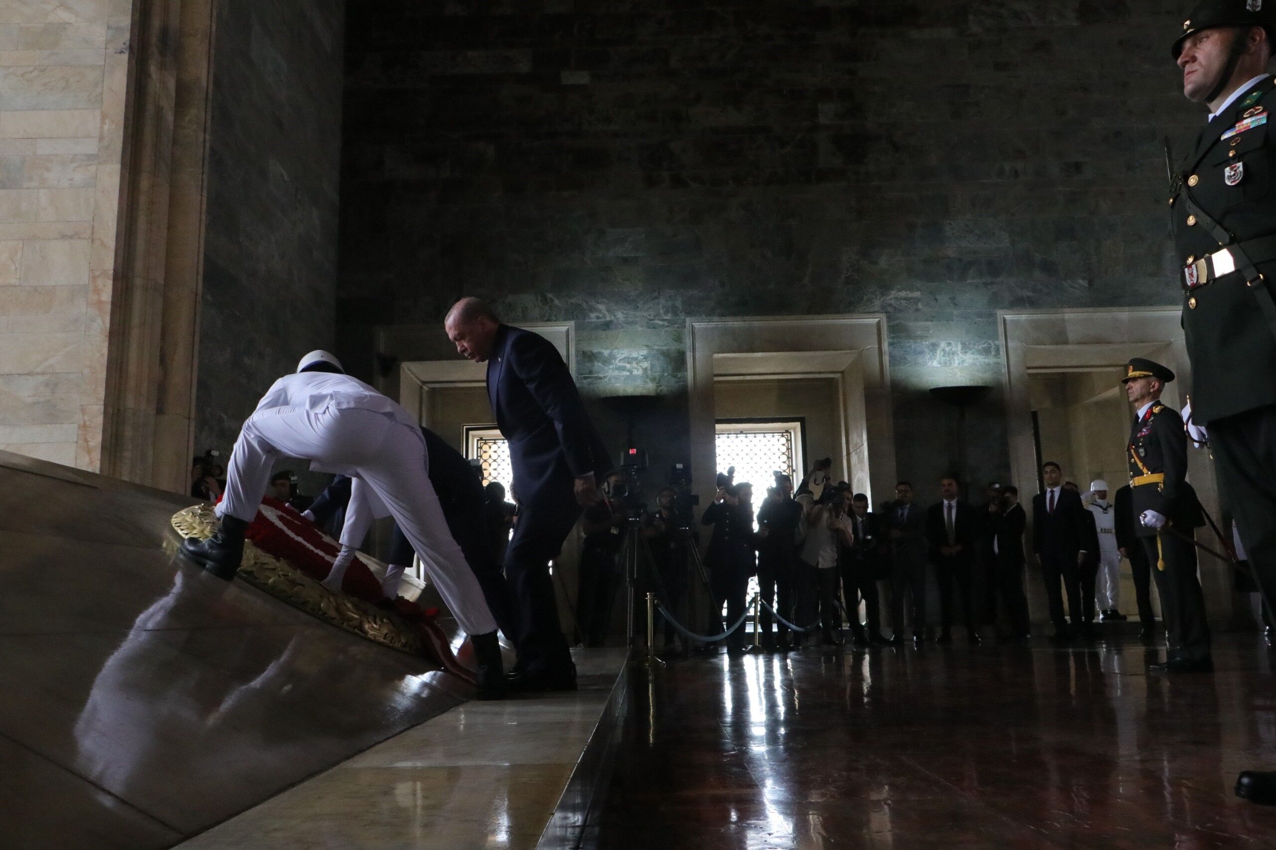 30 Ağustos'ta Devlet Erkanı Anıtkabir'de! Erdoğan'dan Dikkat Çeken Mesaj. (7)