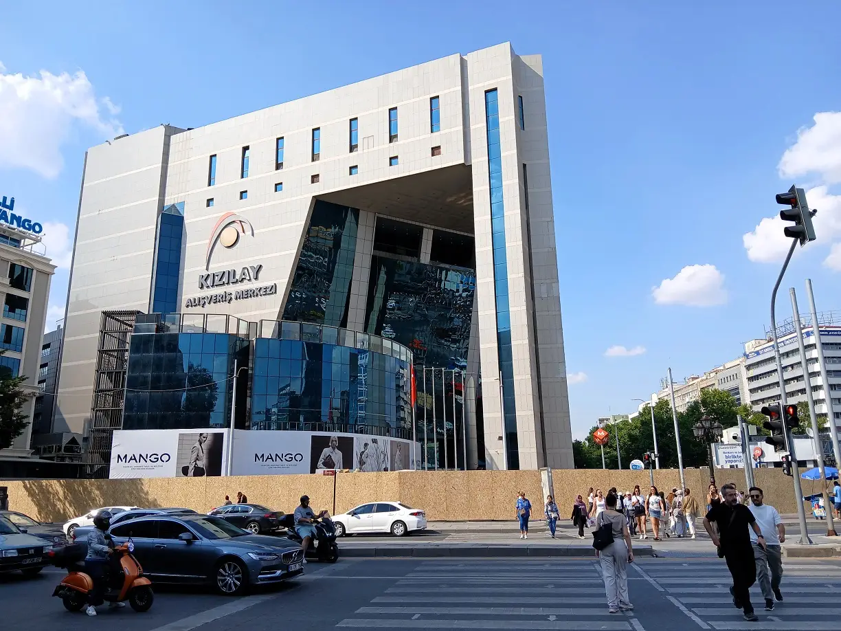 Ankara Kızılay Avm Kolon Güçlendirme Renovasyon Metro