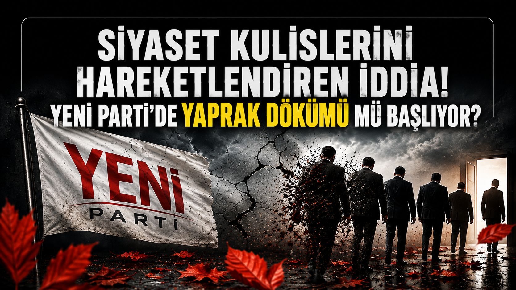 Siyaset kulislerini hareketlendiren iddia: Yeni Parti’de yaprak dökümü mü başlıyor?