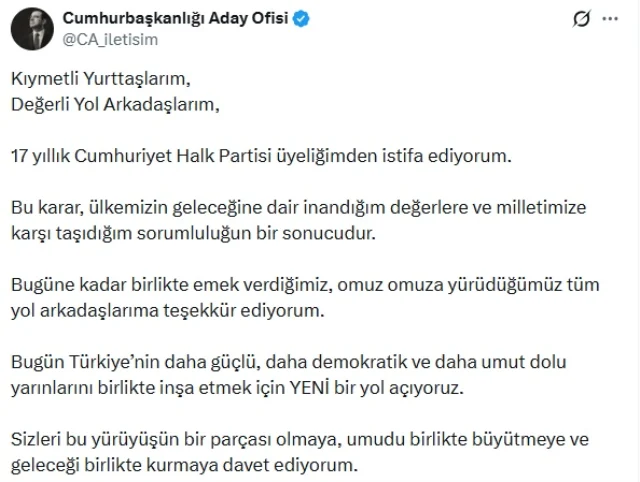 Ekrem Imamoglu Da Chpden Istif 20139780 1890 1 M