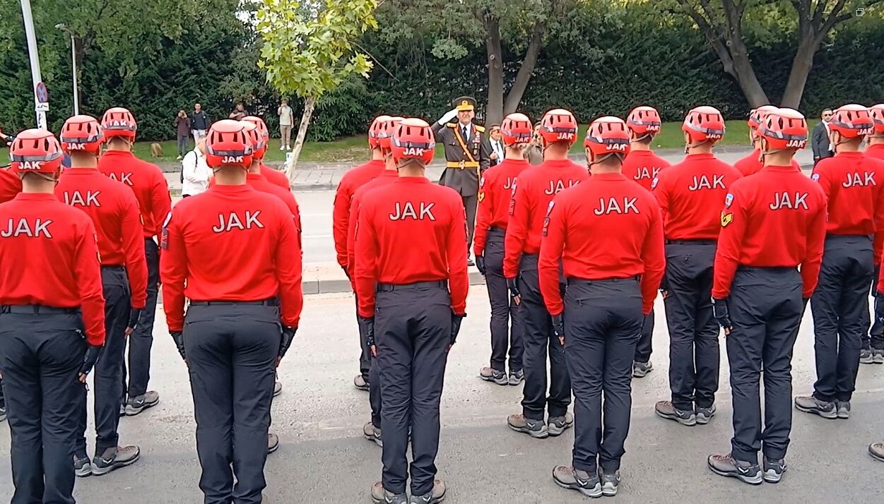 Insani Yardım Tugayı Komando Jak Komutan 30 Ağustos Bayram Kutlaması Tbmm Tören Alanı