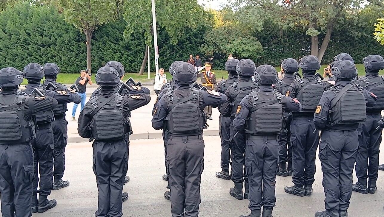 Jandarma Komando 30 Ağustos Bayram Kutlaması Komutan Tbmm Tören Alanı
