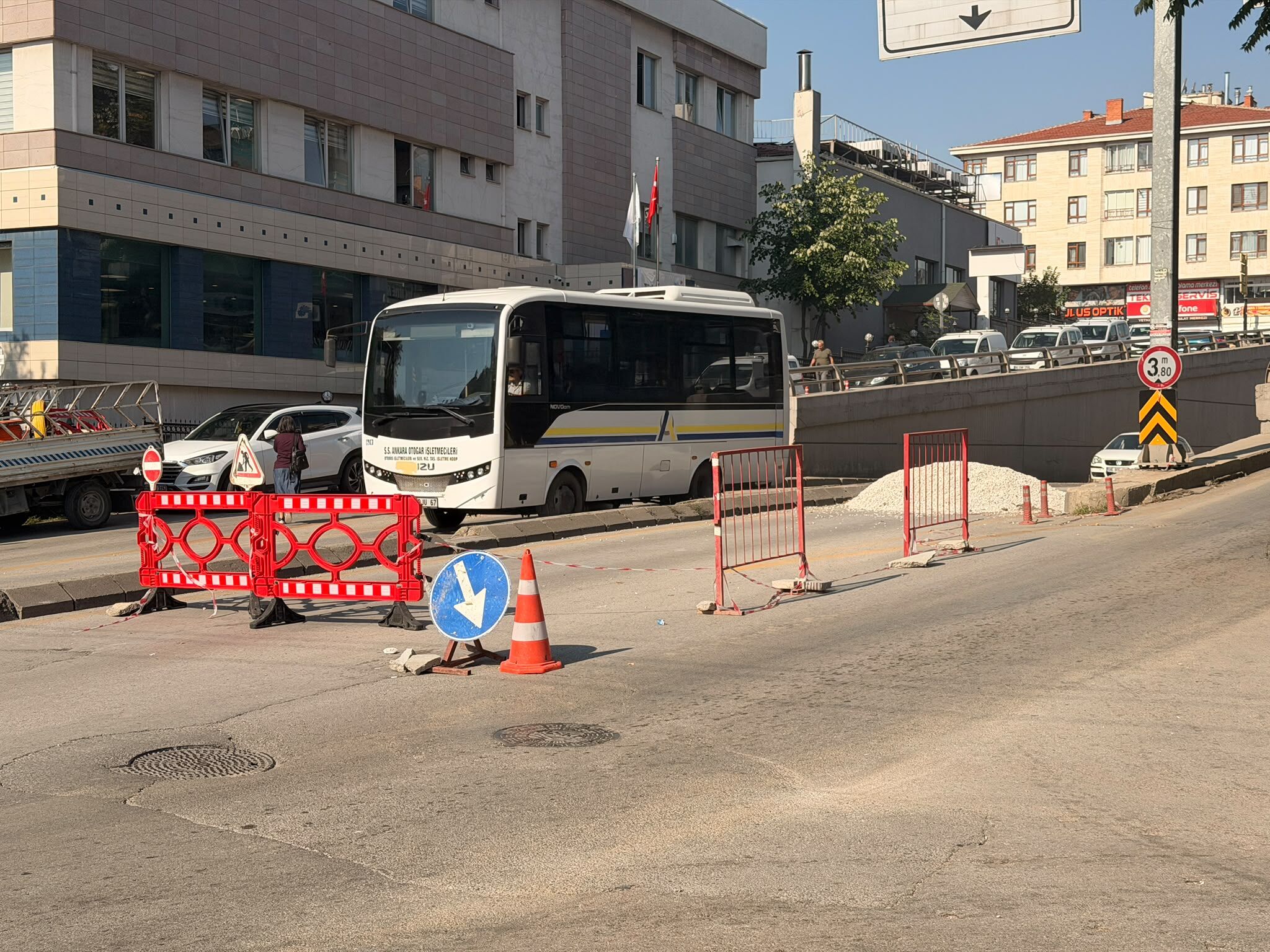 Keçiören Tepebaşı Yol Çalışması (1)