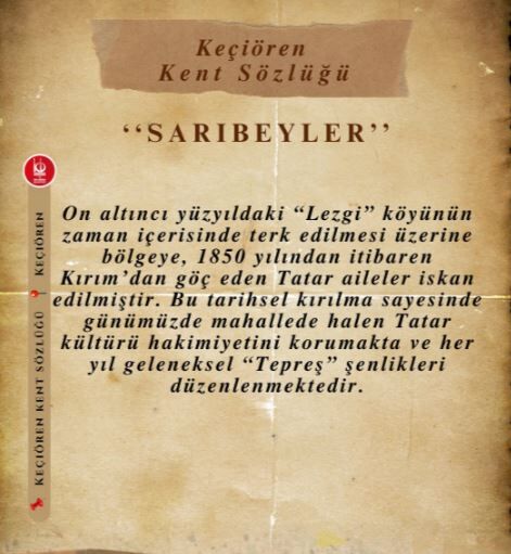 Kent Sözlüğü Ankara