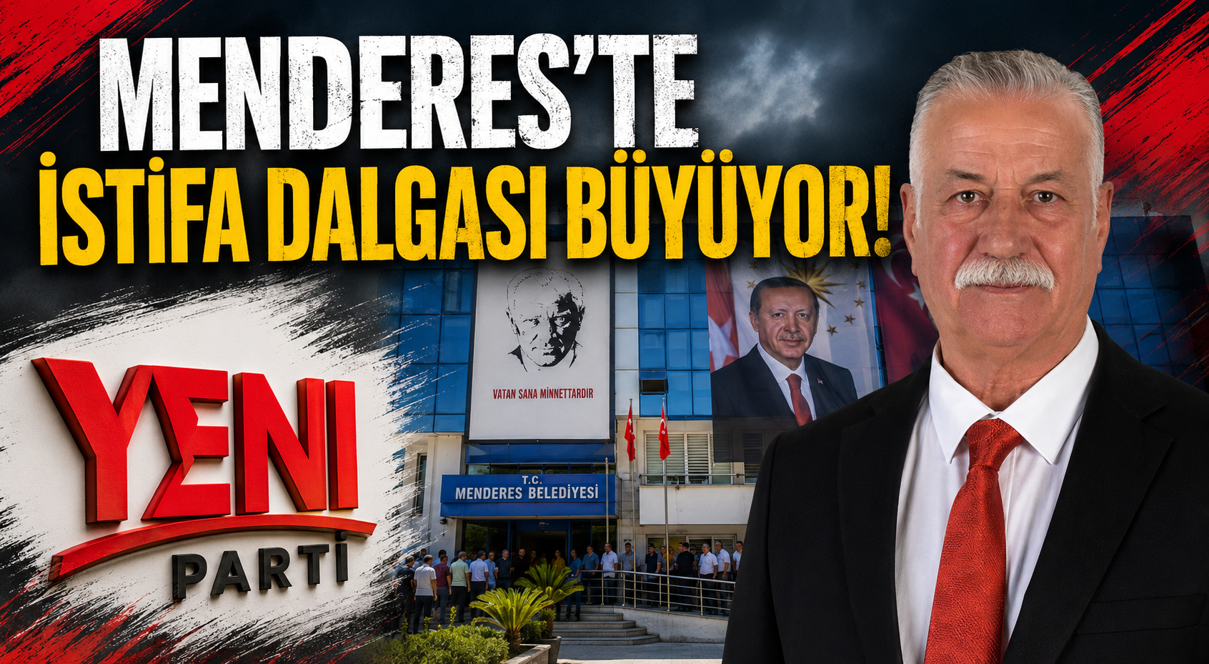 Menderes'te istifa dalgası büyüyor: Mustafa Ersoy da YENİ Parti'den ayrıldı