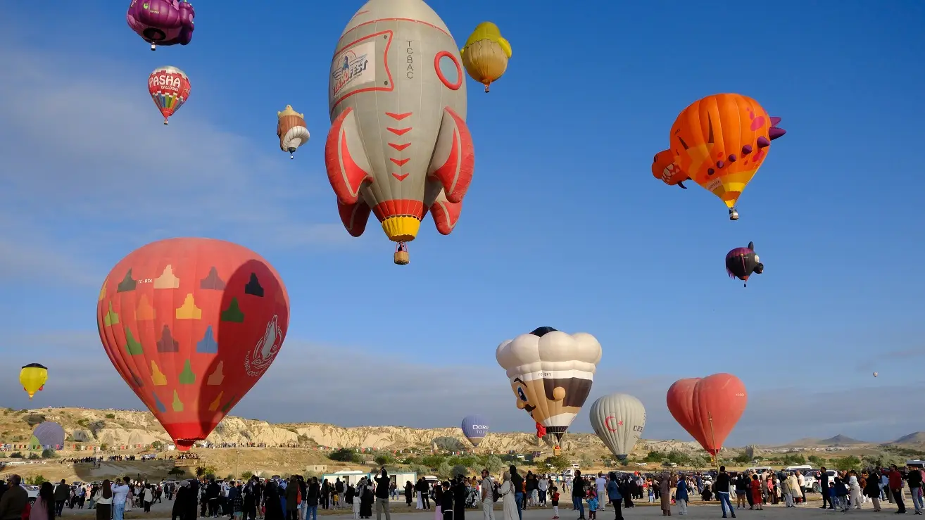 Nevşehir Kültür Yolu Festivali Sıcak Hava Balonu Kapadokya (4)
