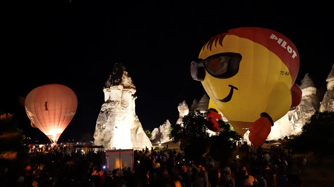 Nevşehir Kültür Yolu Festivali Sıcak Hava Balonu Kapadokya