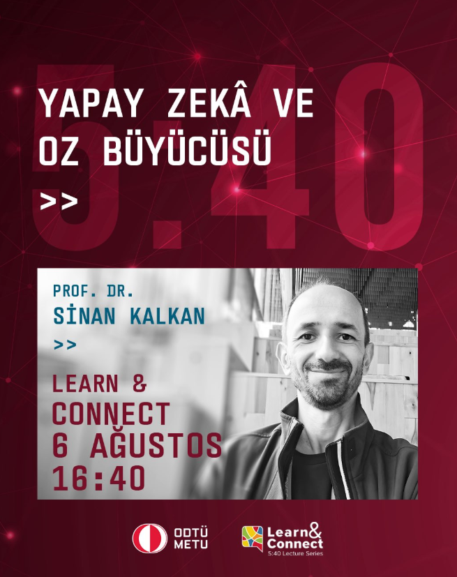 Prof Dr Sinan Kalkan Odtü