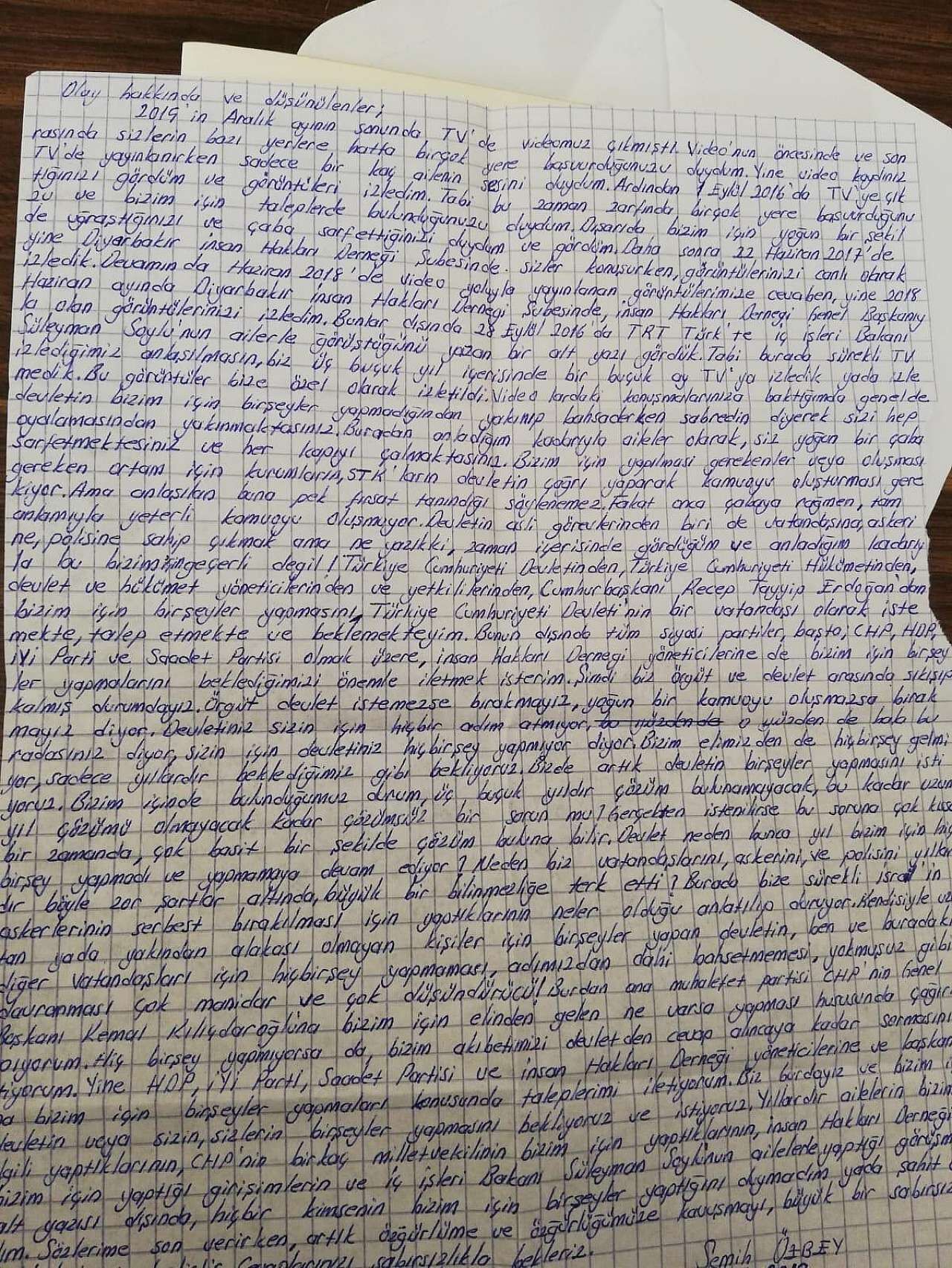 Semih Ozbey Mektubu 1786448137 F So K Q N