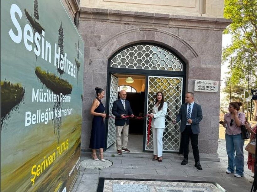 Şerivan Tutuş Sesin Hafızası Resim Sergi Açılış Cumhurbaşkanı Danışmanı Ahmet Çotuk