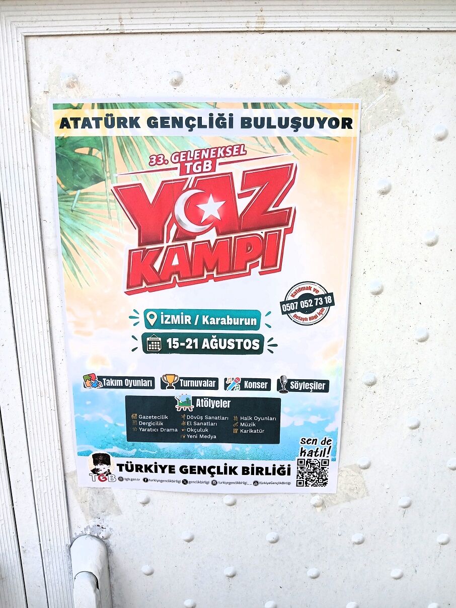Tgb Geleneksel Yaz Kampı Karaburun Afiş (2)