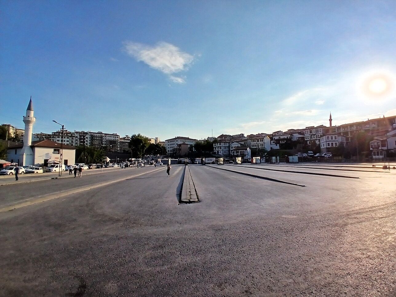 Ulus Eski Gülbaba Dolmuş Durakları Boş Hali (1)