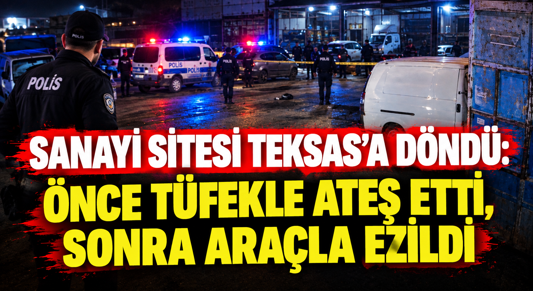 Adapazarı'nda tamir kavgası büyüdü: Önce tüfekle ateş etti, ardından araçla ezildi!
