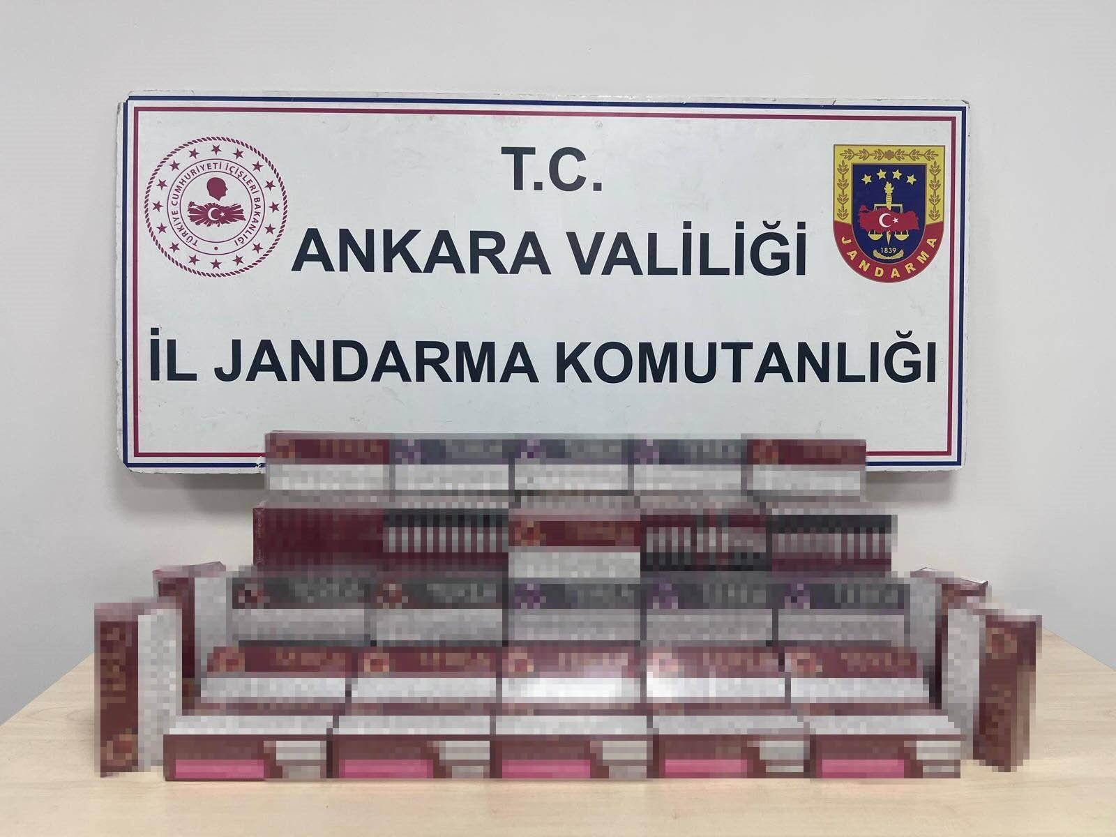 Ankara’da jandarmadan okul çevrelerinde denetim: 15 bin kaçak ürün ele geçirildi