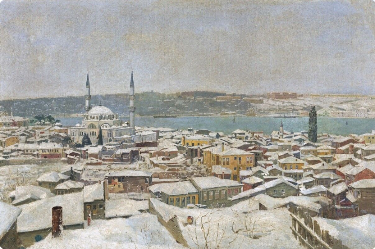 Ah Güzel Istanbul Mihri Müşfik Sergi Taviloğlu Koleksiyonu Kültüryolu Ankara-1