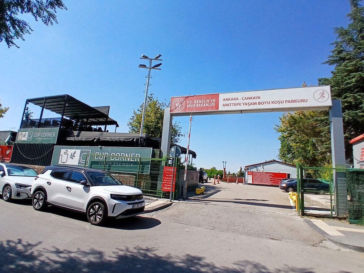 Ankara Çankaya Anıttepe Yaşam Boyu Koşu Parkuru Cup Corner Coffee