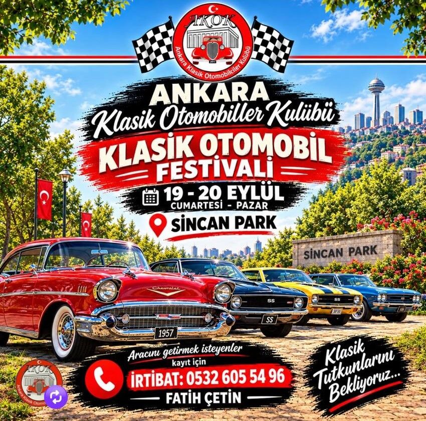 Ankara Klasik Otomobilciler Kulübü Akok Klasik Otomobil Festivali (3)