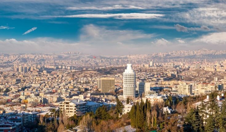 Ankara Manzarası Kavaklıdere