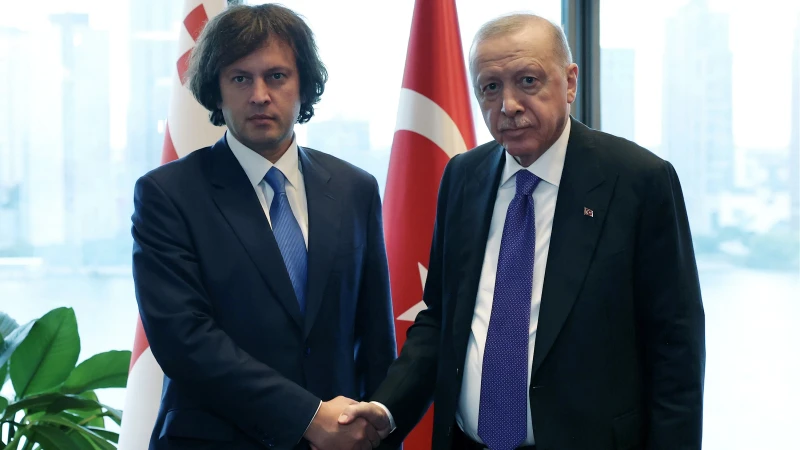 Erdoğan’ın New York’ta diplomasi trafiği: Gürcistan Başbakanı’nı kabul etti