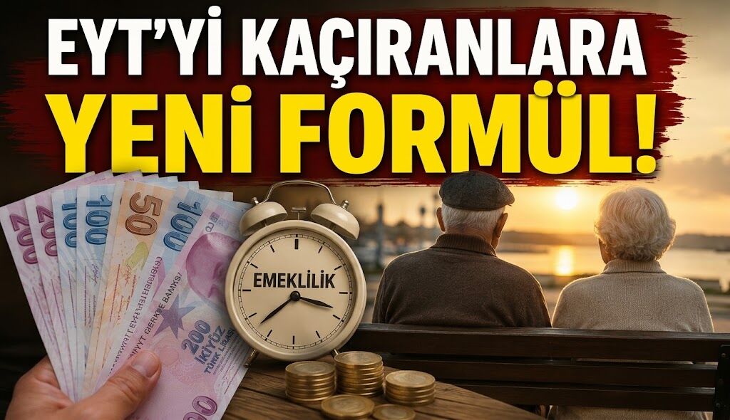 EYT'yi kaçıranlara müjde! Bu formülle kadınlar 43, erkekler 45 yaşında emekli olabilecek