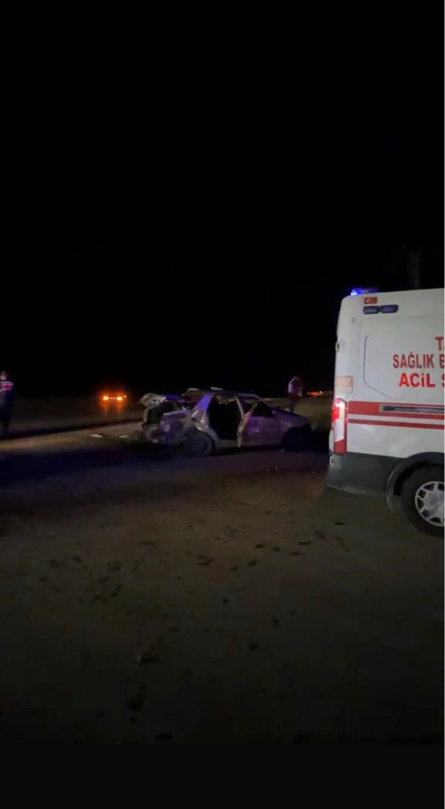 Nevşehir’de Iki Otomobil Çarpıştı 4 Yaralı (2)