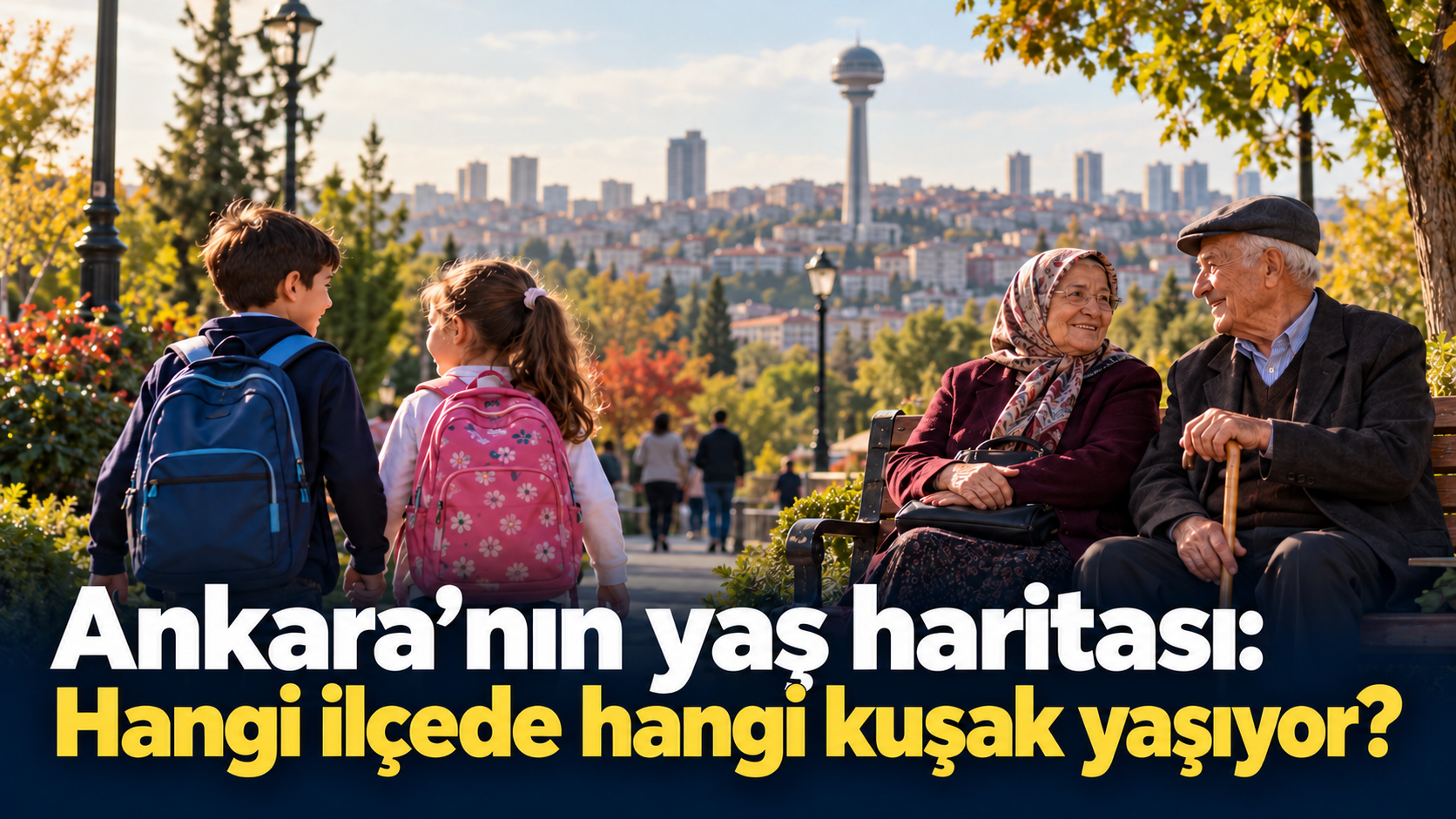 Ankara’nın yaş haritası: Hangi ilçede hangi kuşak yaşıyor?