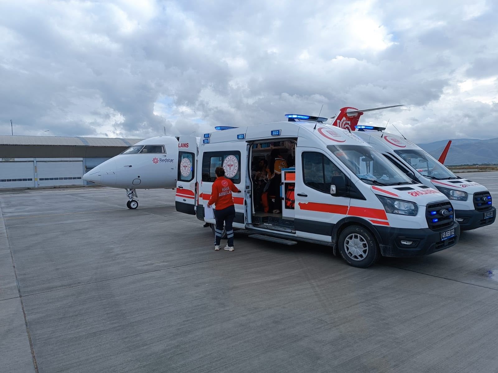 20 Haftalık Ertuğrul Bebek Için Uçak Ambulans Havalandı (2)