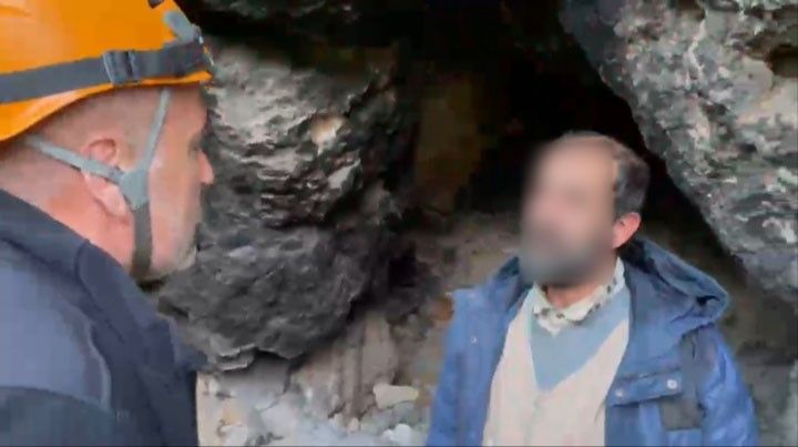 Şaşırtan olay! Mağaraya sığındı, şehre dönmek istemedi