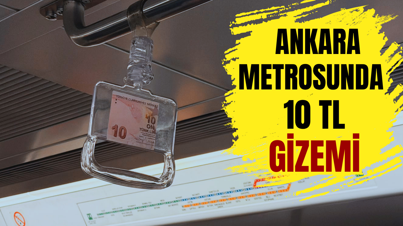 Ankara Metrosunda Gören Bir Daha Baktı! 10 TL'ne ifade ediyor?