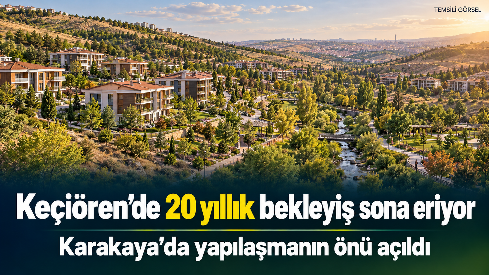 Keçiören’de 20 yıllık sorun çözüldü: Karakaya’da yeni dönem başlıyor!