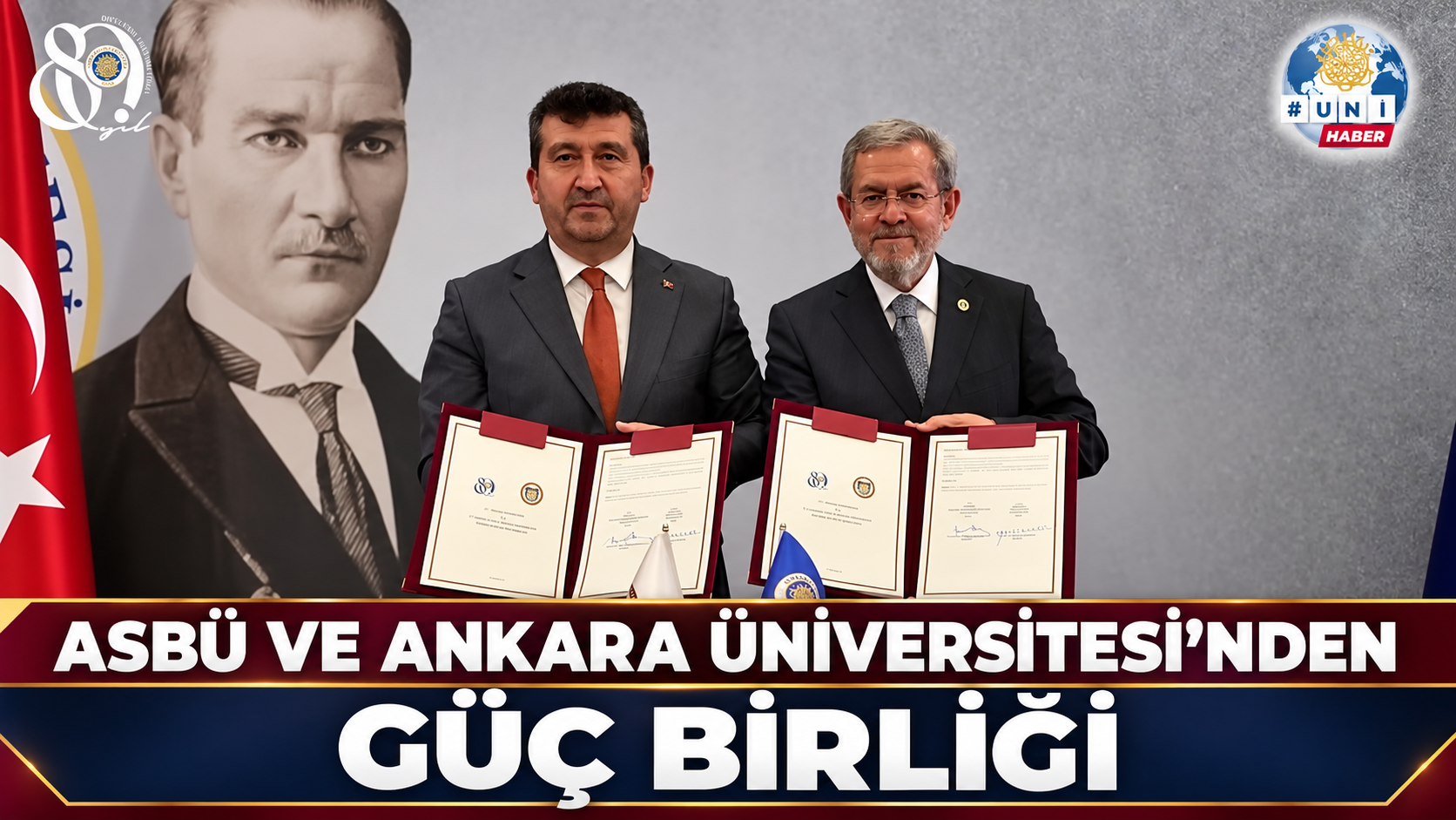 ASBÜ ve Ankara Üniversitesi ortak çalışmalar için anlaştı!