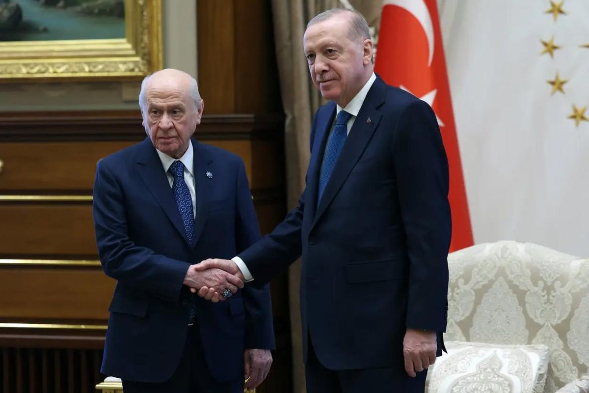 Cumhurbaşkanı Erdoğan ile Bahçeli arasında sürpriz görüşme!