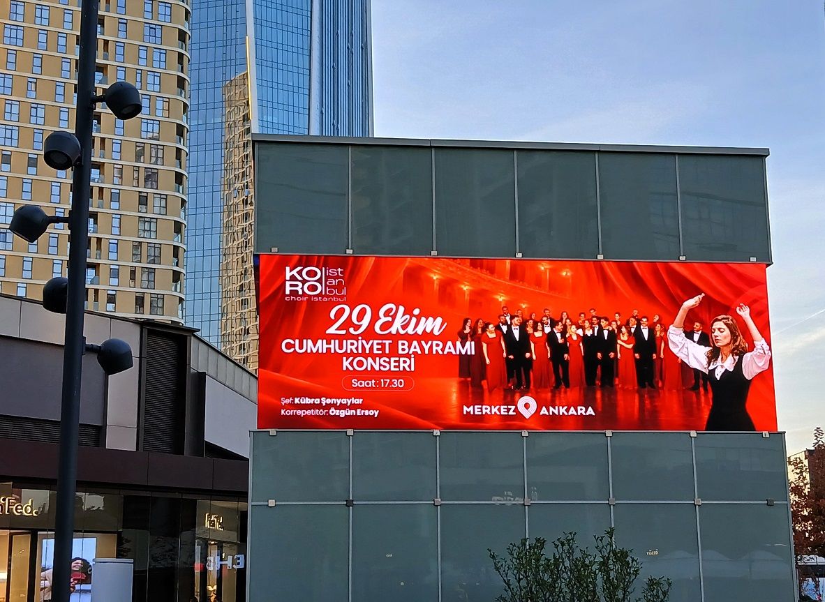 Merkez Ankara Avm Açılış Festivali 29 Ekim Kutlamaları Koro Stanbul