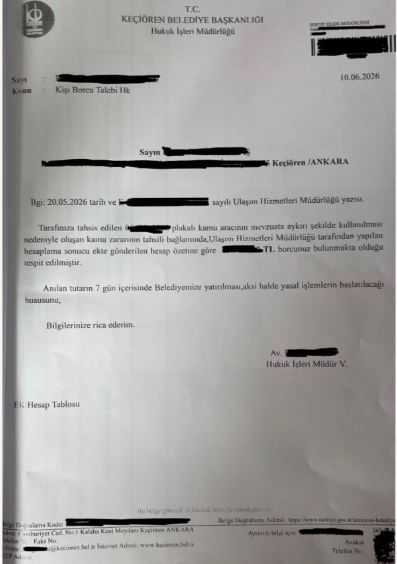 Mesut Özarslan Keçiören 2 Müdüre Ceza
