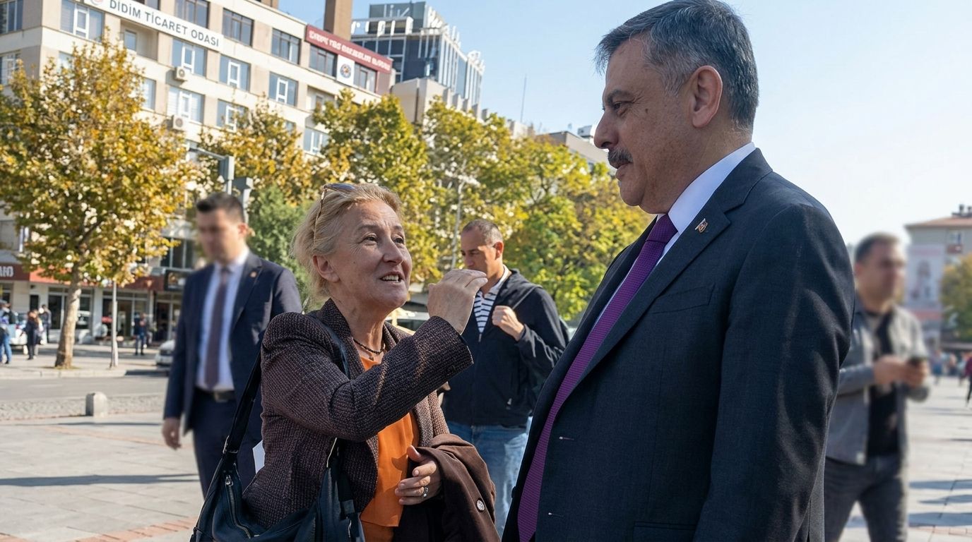Ankara’da sokakta yürürken İçişleri Bakanı ile karşılaşabilirsiniz!