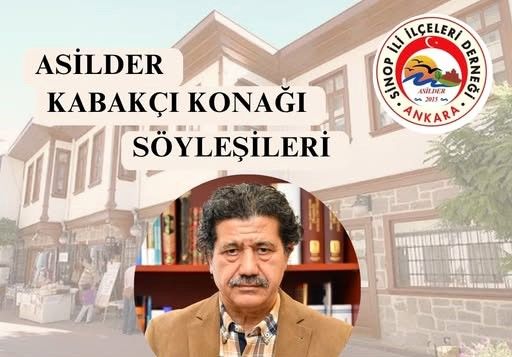 ASİLDER Kabakçı Konağı Söyleşileri yeni sezona merhaba diyor