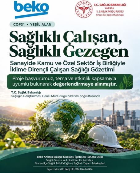 Sincan Ilçe Sağlık Yeşil Alan