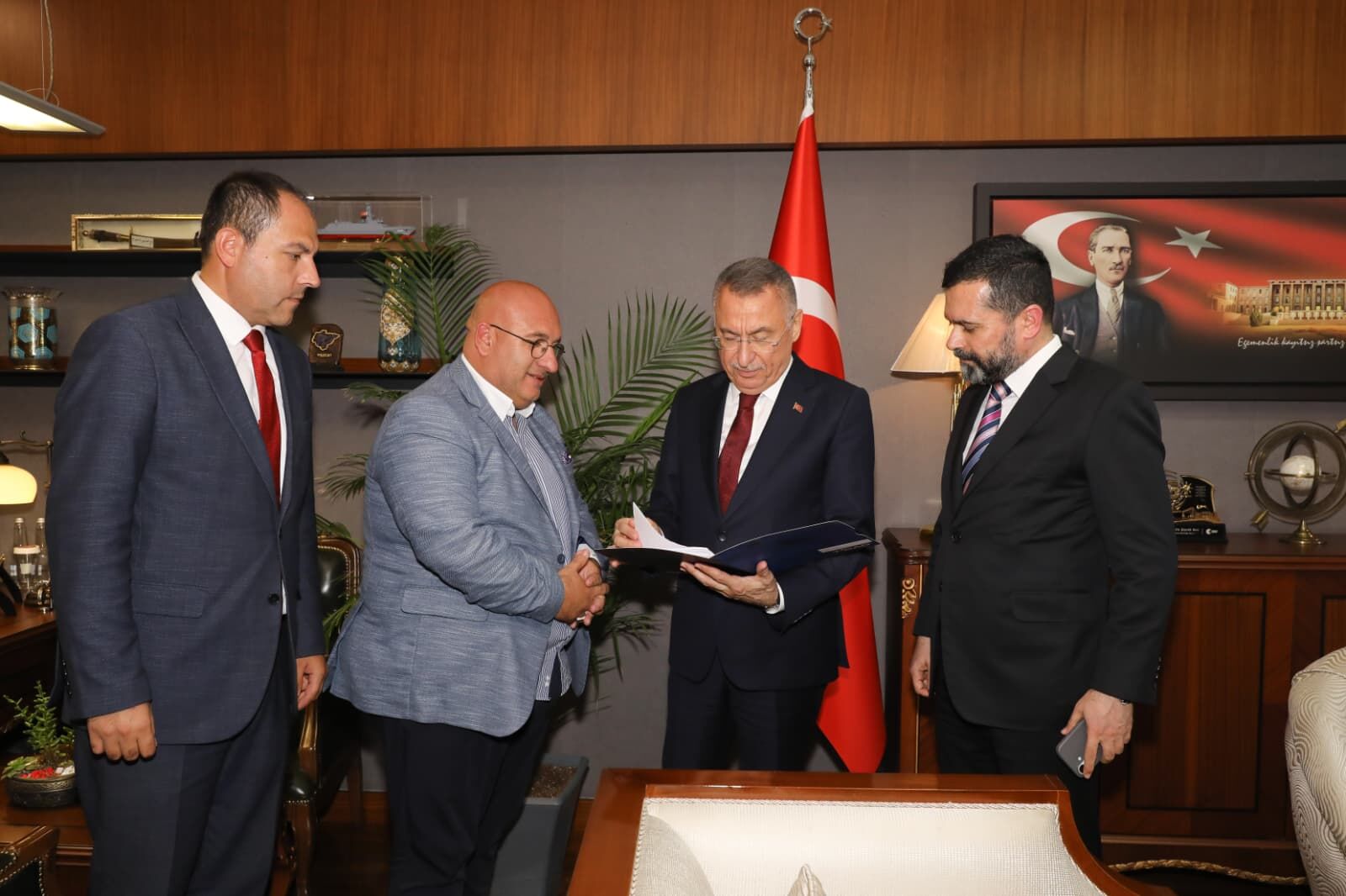 Ti̇gad Zi̇yaret Fuat Oktay (2)