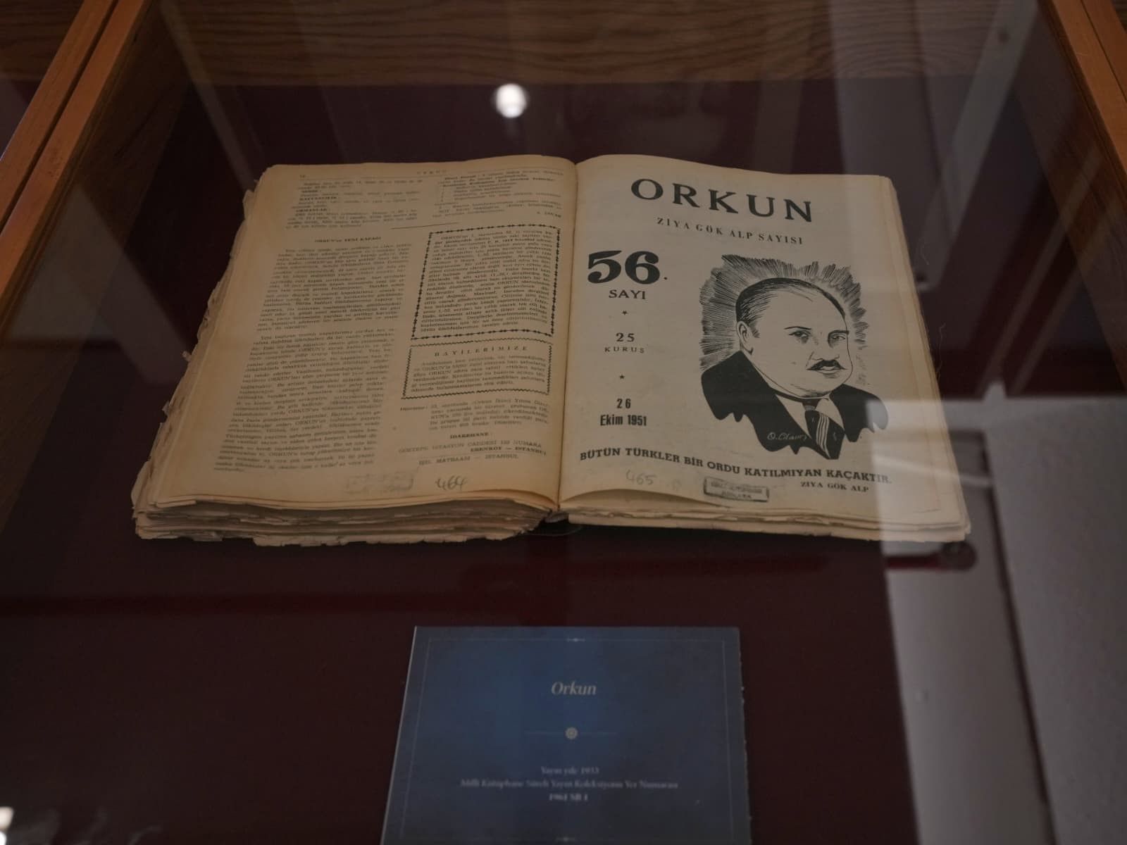 Ziya Gökalp Sergisi Ankaramilli Kütüphane (2)