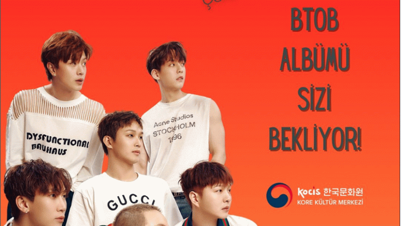 Kore Kültür Merkezi kpop grubu BTOB'nin Türkiye konseri için 5 şanslı hayrana albüm hediye ediyor!